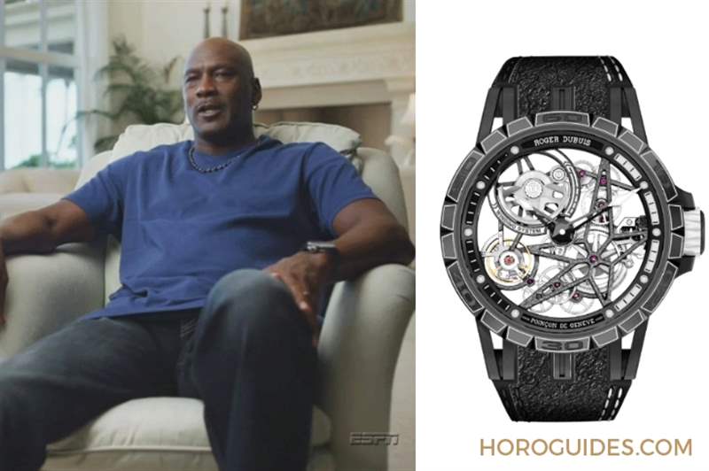 ROLEX - [名人表盒] 回憶人生的感人時刻，Michael Jordan戴了Roger Dubuis Excalibur Spider Pirelli