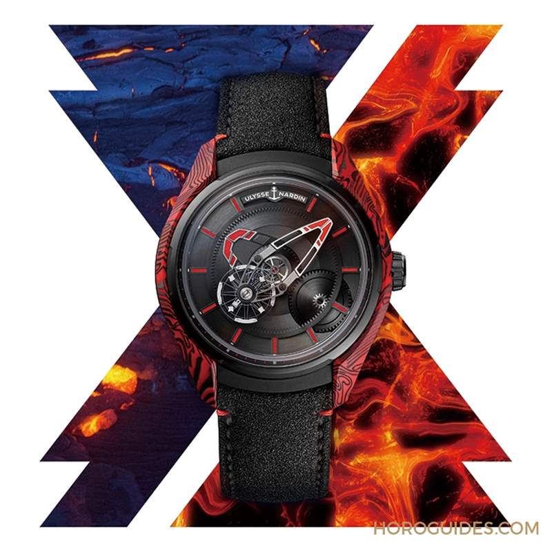 ULYSSE NARDIN - 冰火交鋒釋放躁動天性｜雅典表Freak X巖漿腕表、冰川腕表