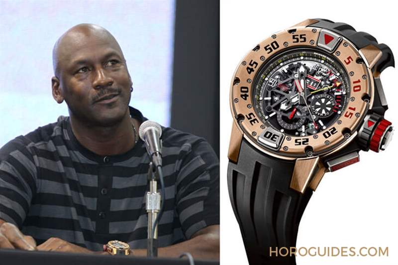 ROLEX - [名人表盒] 回憶人生的感人時刻，Michael Jordan戴了Roger Dubuis Excalibur Spider Pirelli