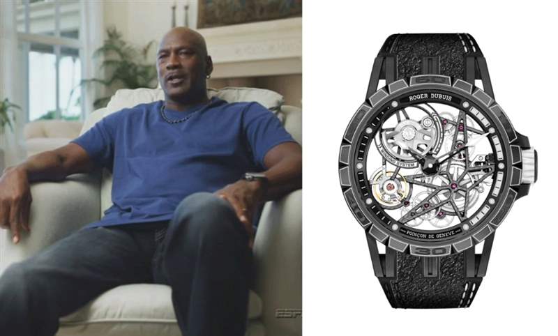 [名人表盒] 回憶人生的感人時刻，Michael Jordan戴了Roger Dubuis Excalibur Spider Pirelli