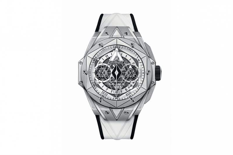 紋身聯乘腕表！ Hublot推出全新白色Big Bang Unico Sang Bleu II