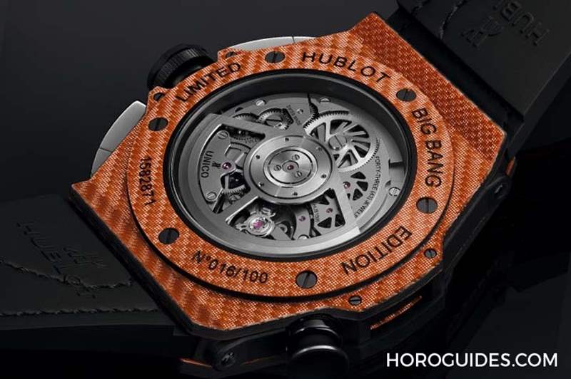 橘色、超輕量、可計桿數，Hublot Big Bang Unico高爾夫球表新色亮相-復刻表