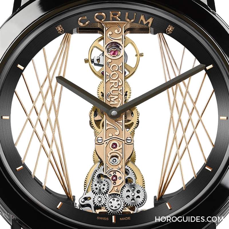 CORUM - 金色吊橋懸絲掛冕｜CORUM金橋系列建筑與制表美學的極致融合