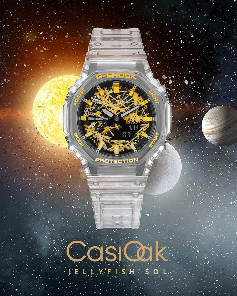 CasiOak Celestial系列手表官方售價：HK$ 5,490（Source：iflwatches）