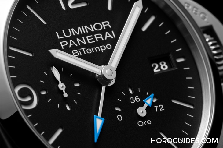 OFFICINE PANERAI - Panerai首次出現「BiTempo」字樣｜Panerai Luminor BiTempo PAM01360、PAM01361