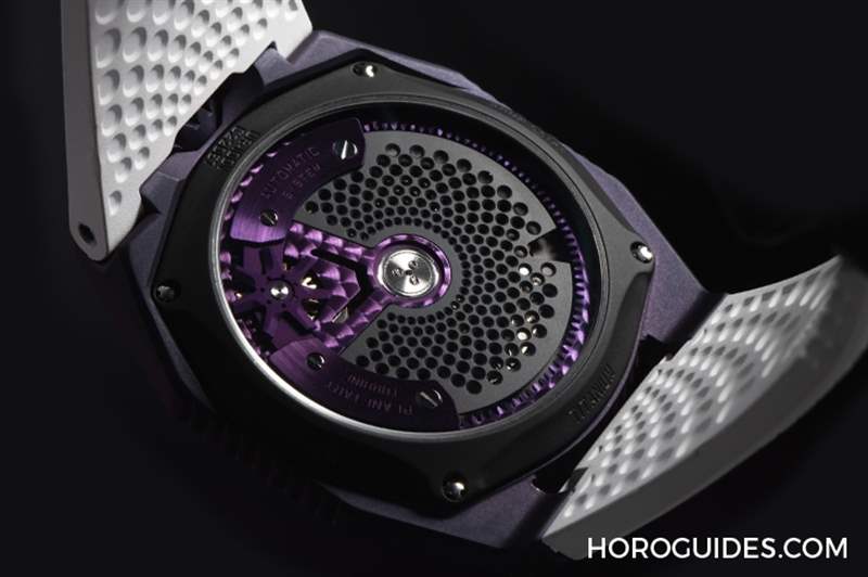 URWERK - 游走在懷舊與科幻之間的味道，URWERK UR-100V UltraViolet紫光奇俠