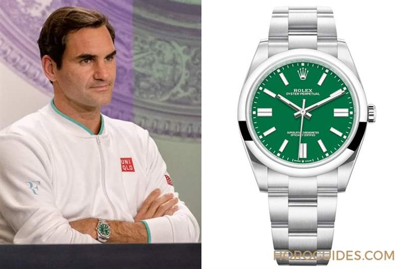 ROLEX - 回顧那些高光時刻，Roger Federer費德勒與Rolex偕伴20年