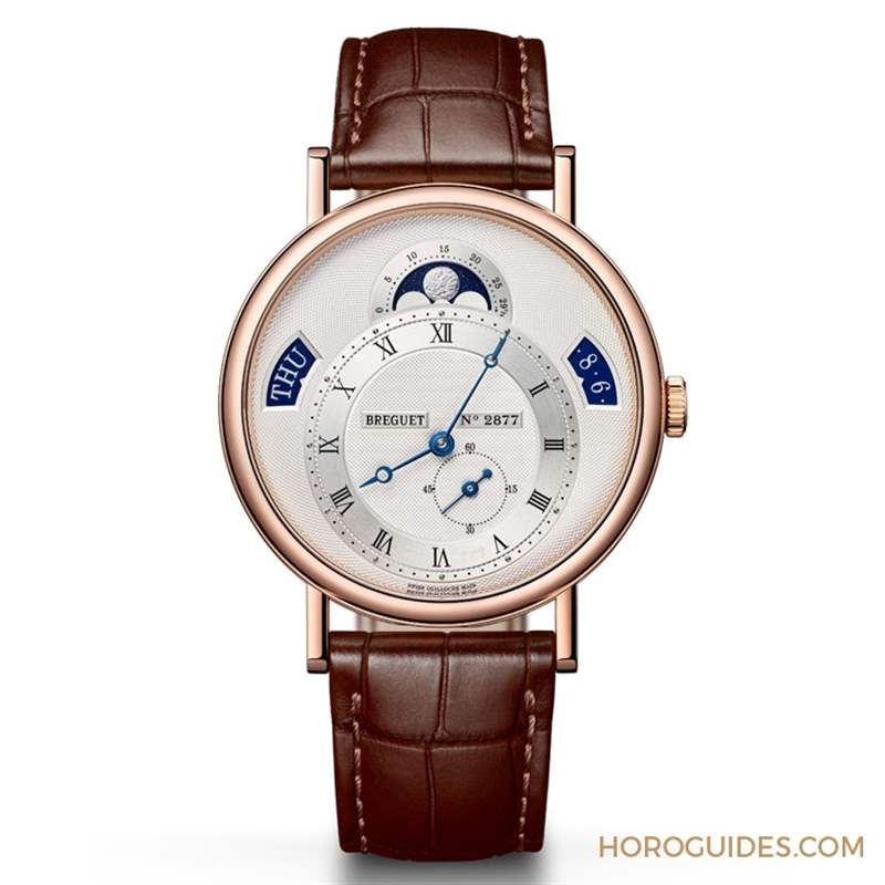 BREGUET - Breguet Classique Calendar 7337推出金質白面延伸新作