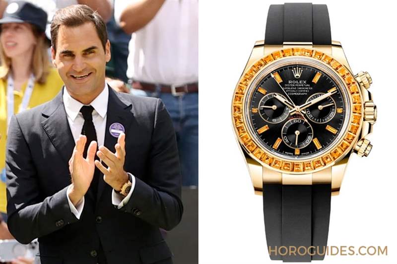 ROLEX - 回顧那些高光時刻，Roger Federer費德勒與Rolex偕伴20年