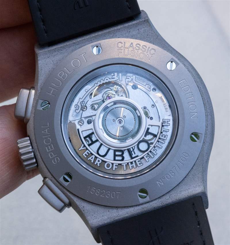 動手實踐：Hublot Classic Fusion Chronograph Concrete Sand Watch with Concrete & Sand 來自迪拜