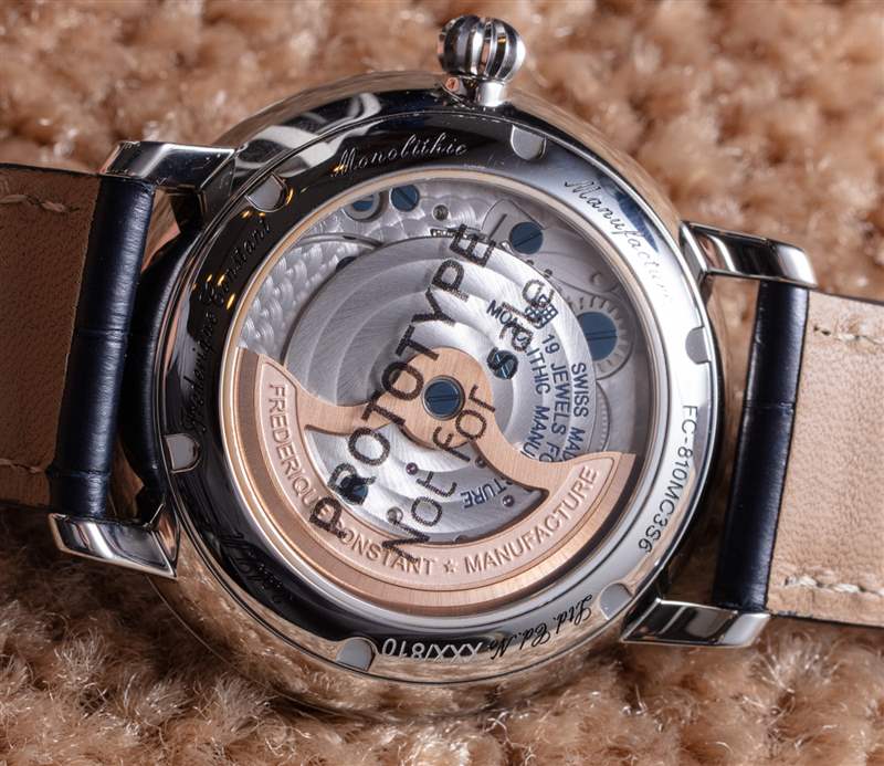 Frederique Constant Slimline Monolithic Manufacture 40Hz 硅振蕩器動手手表