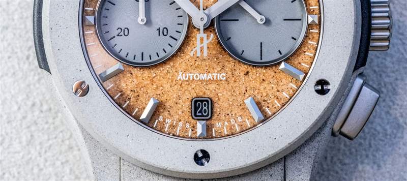 動手實踐：Hublot Classic Fusion Chronograph Concrete Sand Watch with Concrete & Sand 來自迪拜