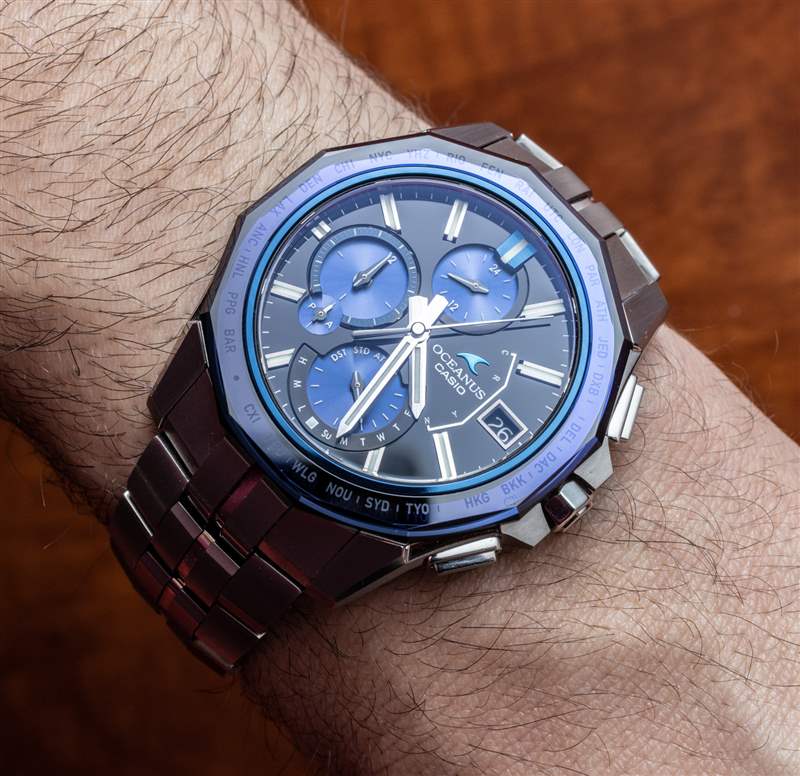 手表評論：卡西歐 Oceanus Manta Titanium OCWS6000