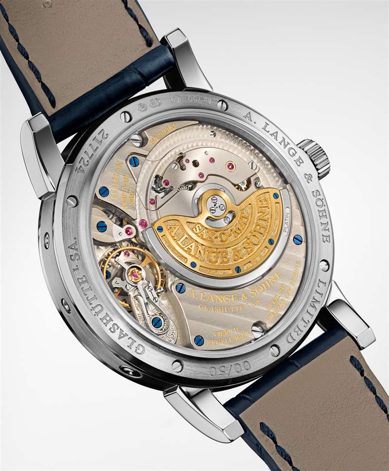 A. Lange & S?hne Langematik Perpetual 限量版藍色手表