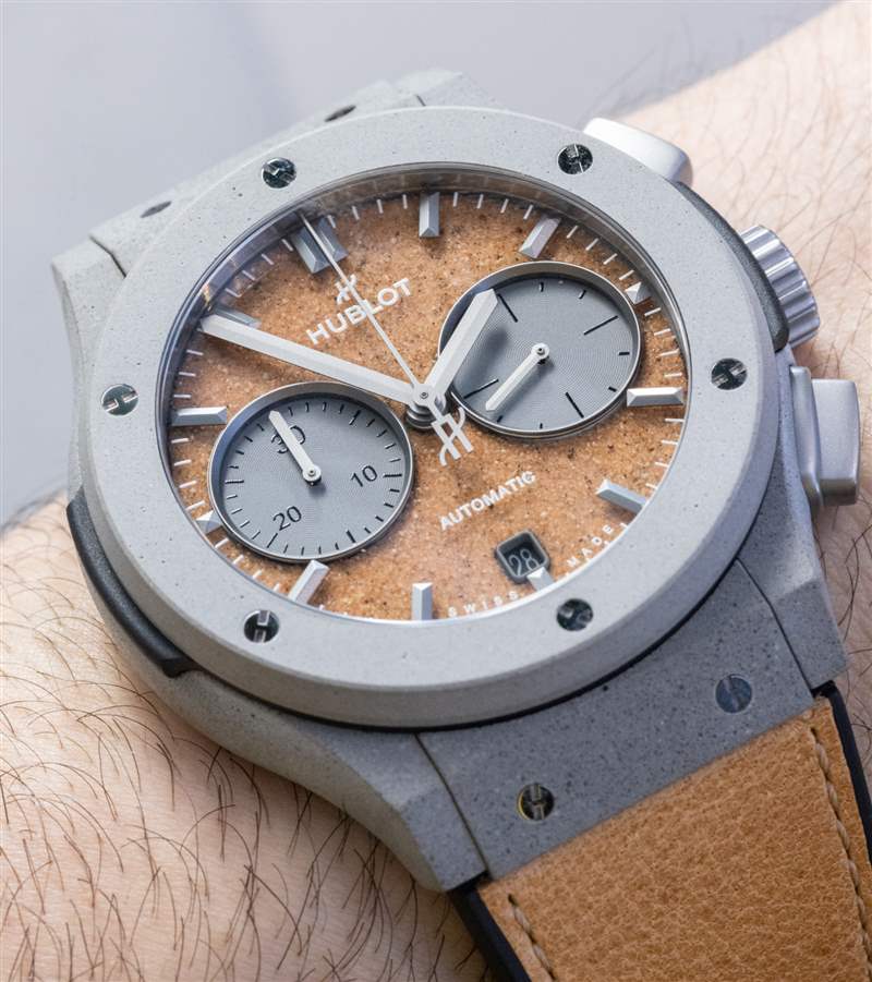 動手實踐：Hublot Classic Fusion Chronograph Concrete Sand Watch with Concrete & Sand 來自迪拜