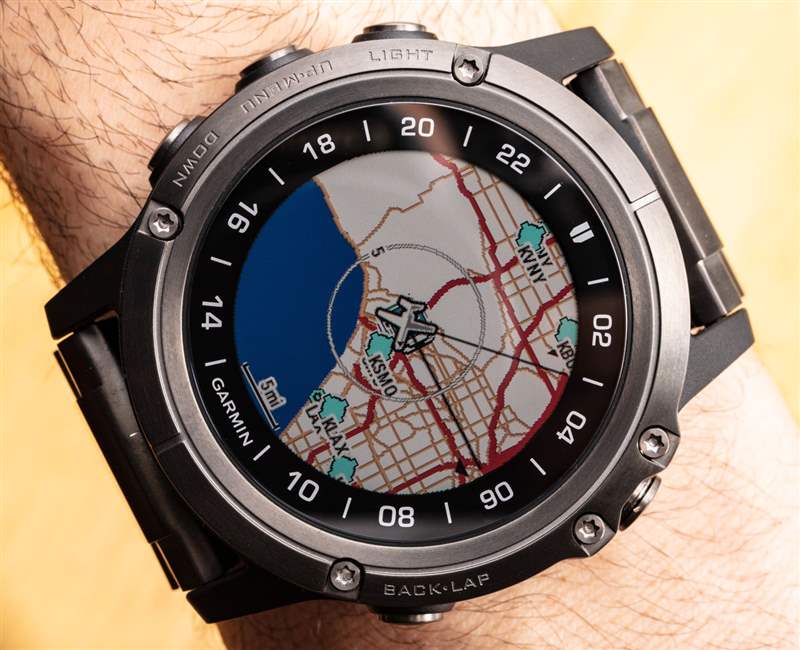 Garmin D2 Delta PX 智能手表飛行員動手操作