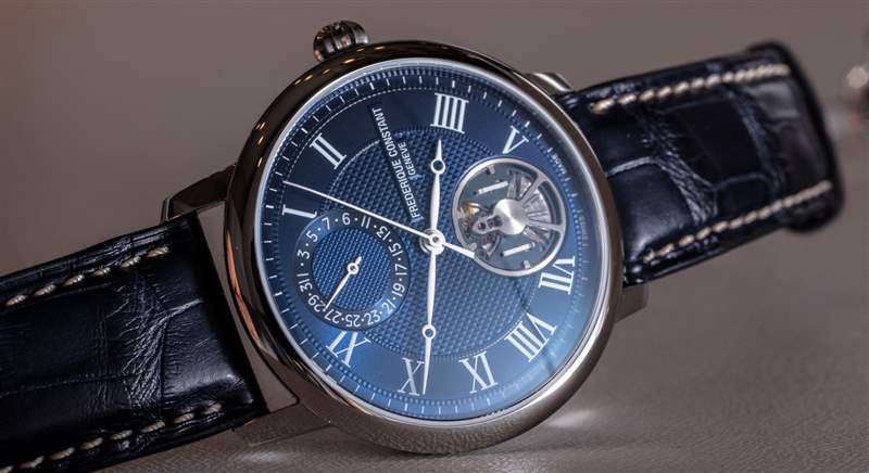 Frederique Constant Slimline Monolithic Manufacture 40Hz 硅振蕩器動手手表