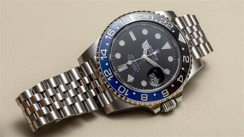 動手：勞力士 GMT-Master II 126710BLNR 藍色/黑色表圈手表