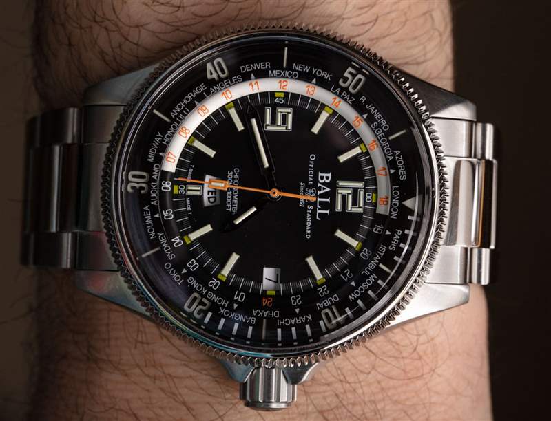 觀看評論：Ball Engineer Master II Diver Worldtime（2020 版）