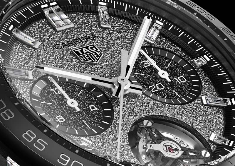 TAG Heuer Carrera 等離子陀飛輪納米手表是 350,000 瑞士法郎