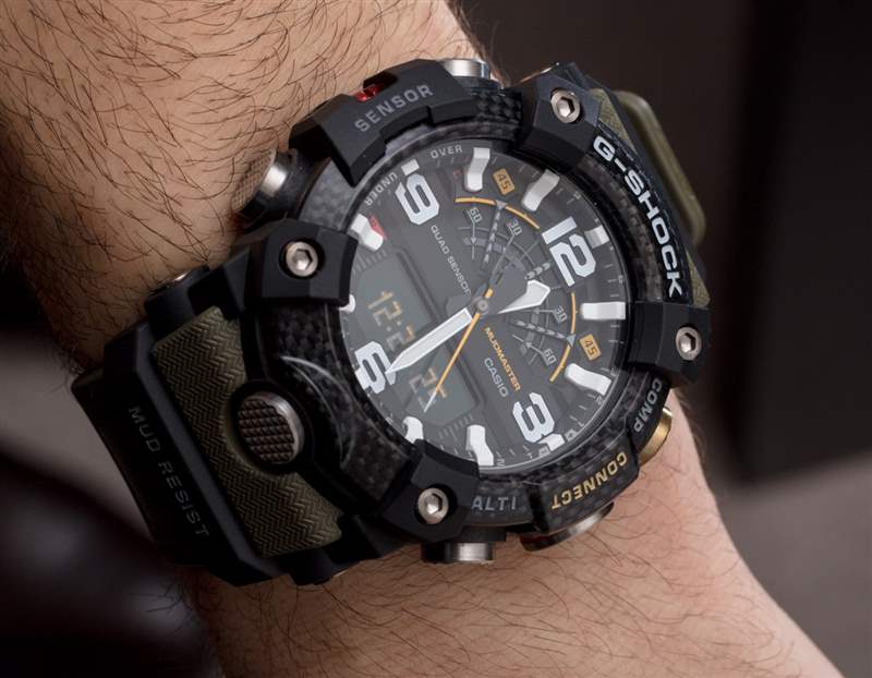 卡西歐 G-Shock Mudmaster GG-B100 Connected + Quad Sensor 手表動手