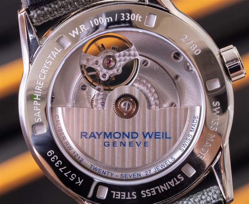 觀看評論：Raymond Weil 自由職業(yè)者 RW1212