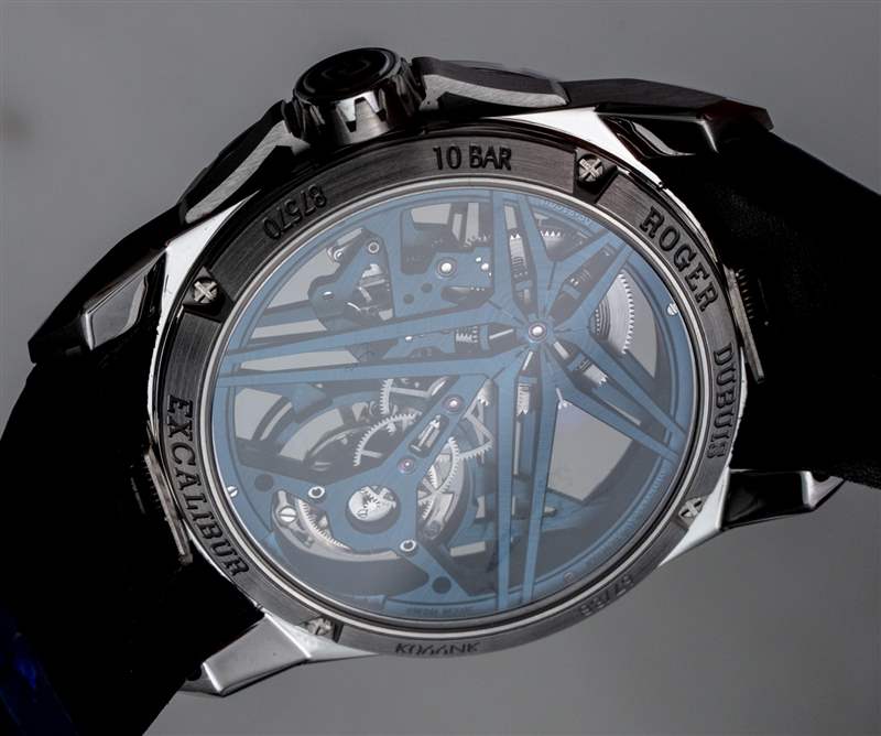 動手操作：羅杰杜彼 Excalibur Tourbillon Cobalt Watch