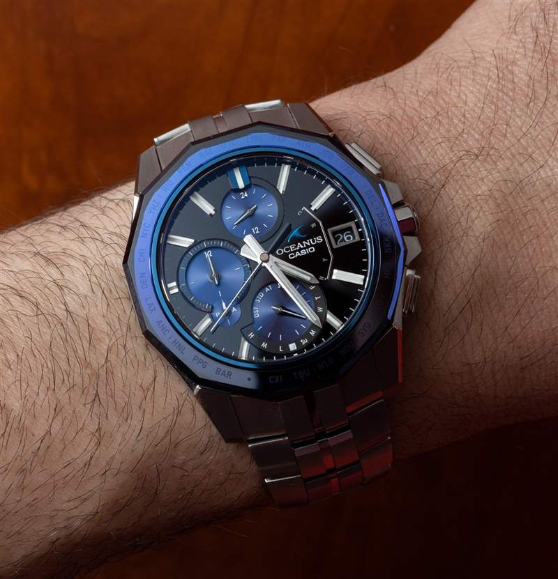 手表評論：卡西歐 Oceanus Manta Titanium OCWS6000