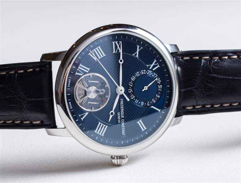 Frederique Constant Slimline Monolithic Manufacture 40Hz 硅振蕩器動手手表