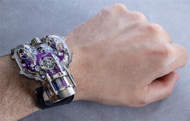 動手操作：MB&F Horological Machine 9 Sapphire Vision HM9-SV 手表