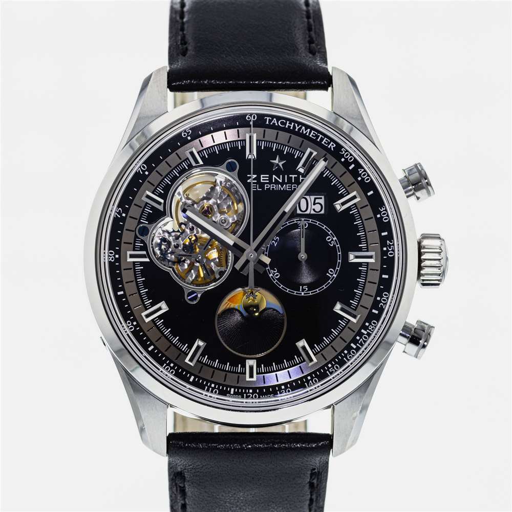 真力時 El Primero Chronomaster Open Grande Date 03.2160.4047 的士兵形象