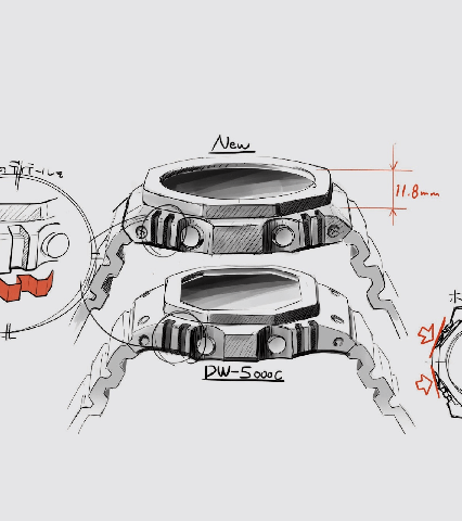 形狀的背后G-SHOCK如何打造現代設計標志