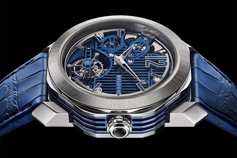 隆重推出寶格麗Octo Roma Blue Carillon Tourbillon