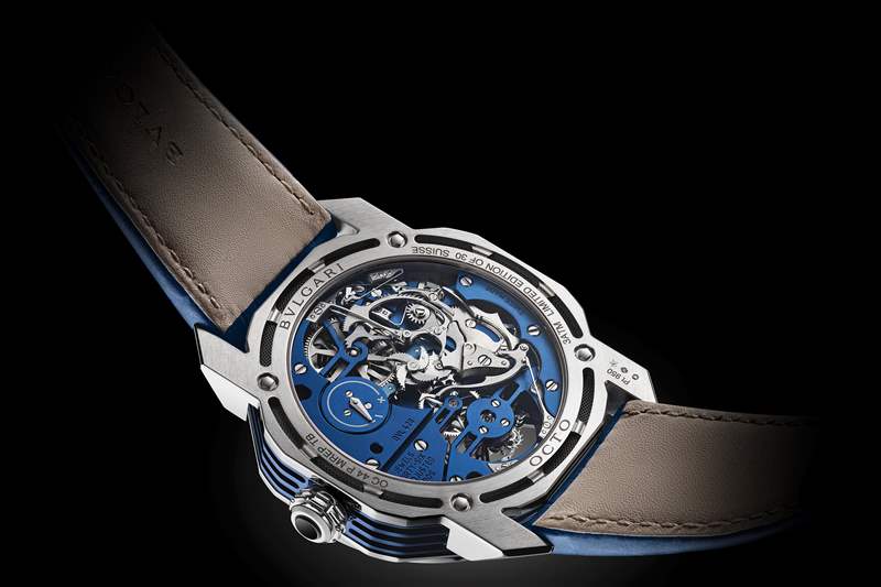 隆重推出寶格麗Octo Roma Blue Carillon Tourbillon