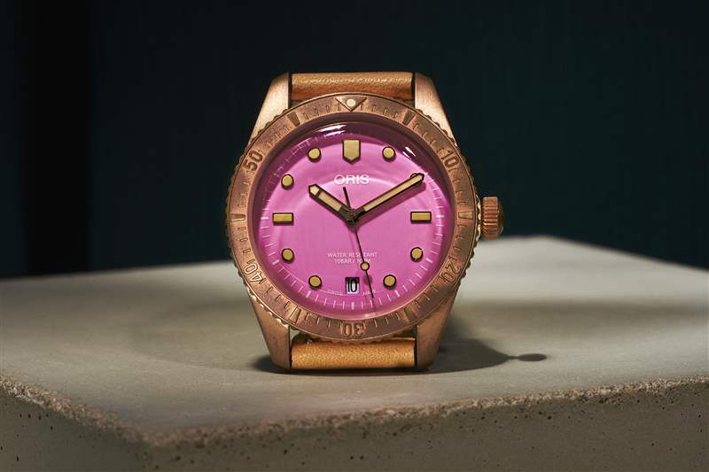 Oris Cotton Candy Pink 腕表