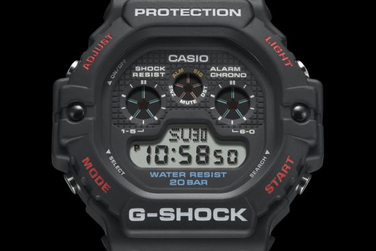 卡西歐 G-Shock DW-5900 特寫