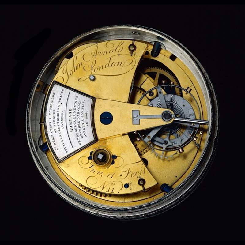 John Arnold 機芯中的 Breguet 陀飛輪，1809 年