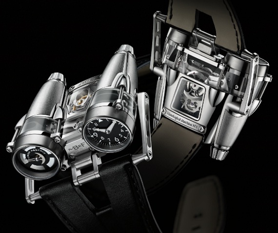 MB&F HM4 Thunderbolt運(yùn)輸機(jī)引擎造型手表