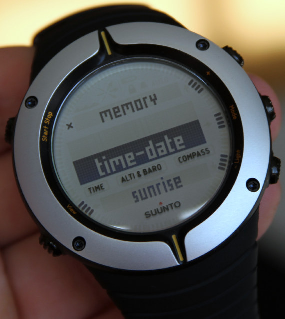 Suunto Core 至尊版銀色腕表