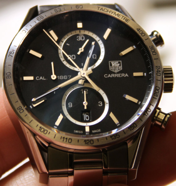 泰格豪雅卡萊拉Tag Heuer?Carrera計時機芯1887腕表