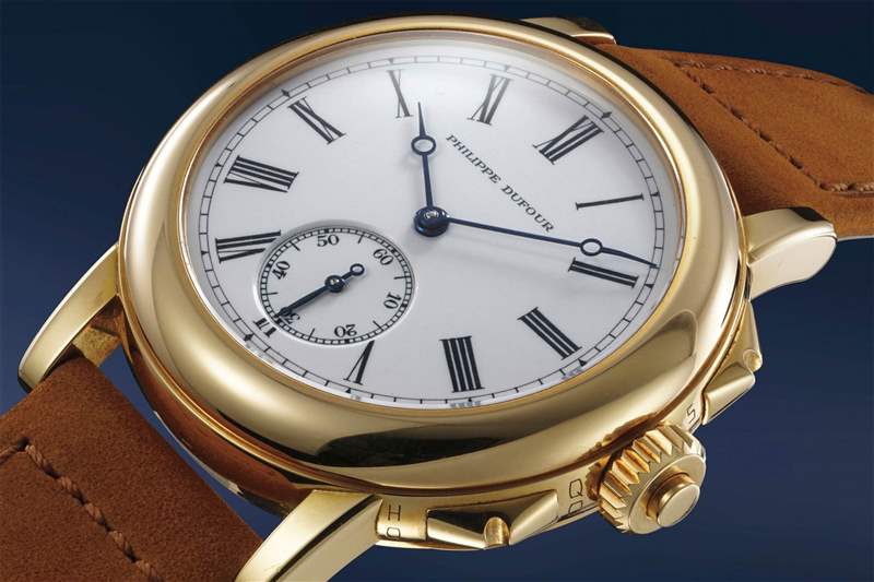 Philippe Dufour Grande et Petite Sonnerie 腕表，Phillips Geneva Watch Auction XIV