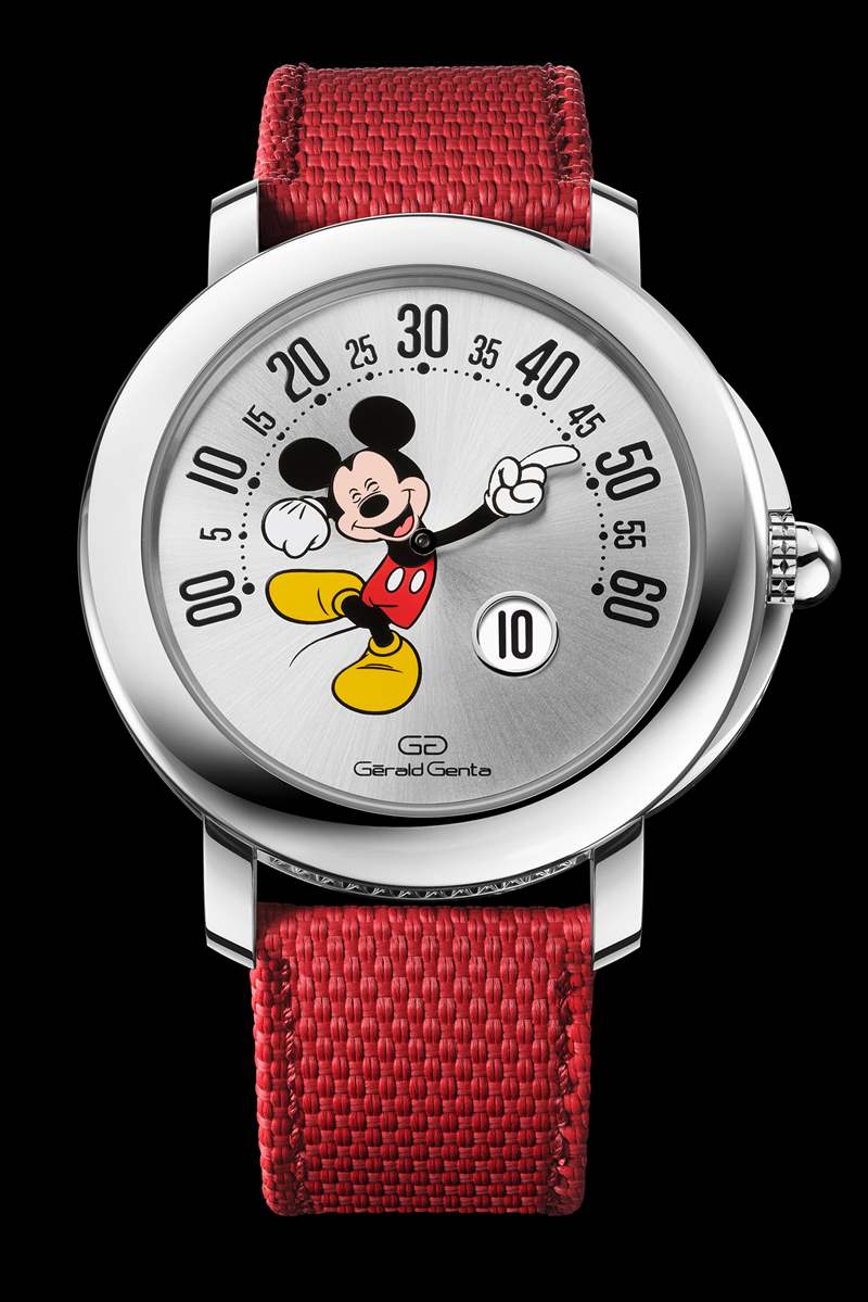 隆重推出The Gérald Genta Arena Retro Mickey Mouse Disney