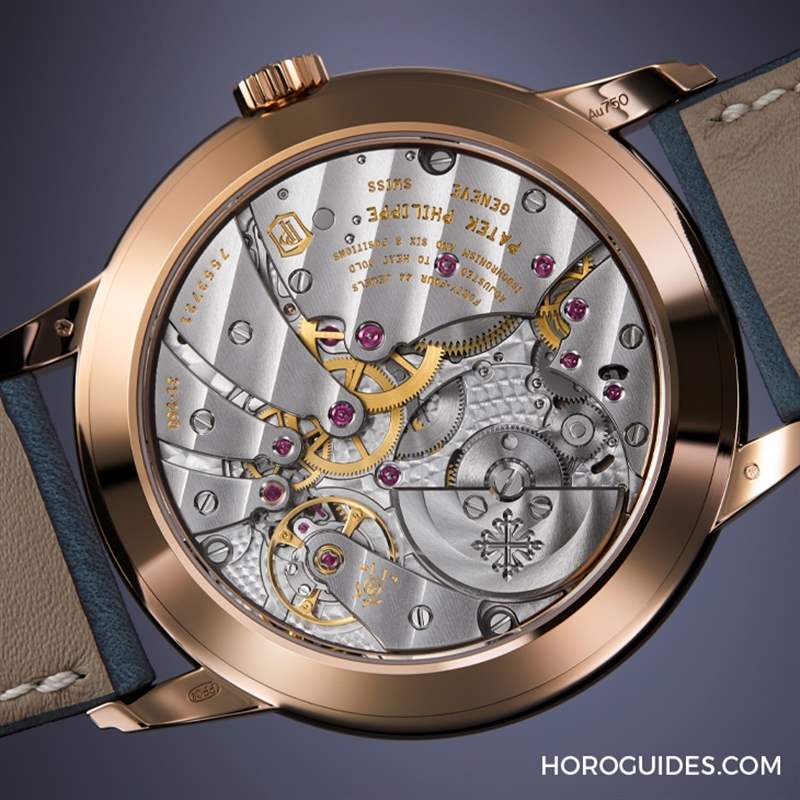 PATEK PHILIPPE - 百達(dá)翡麗Calatrava 5224R-001兩地時(shí)間腕表原創(chuàng)二十四小時(shí)顯示