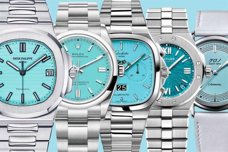 PP Nautilus X Tiffany以外的Tiffany Blue手表選擇！ Rolex、MoonSwatch及Breitling等都仲有機會入手！