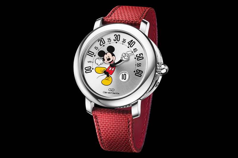 隆重推出The Gérald Genta Arena Retro Mickey Mouse Disney