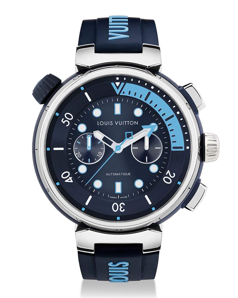 Louis Vuitton推出Tambour Street Diver Chronograph潛水計時碼表