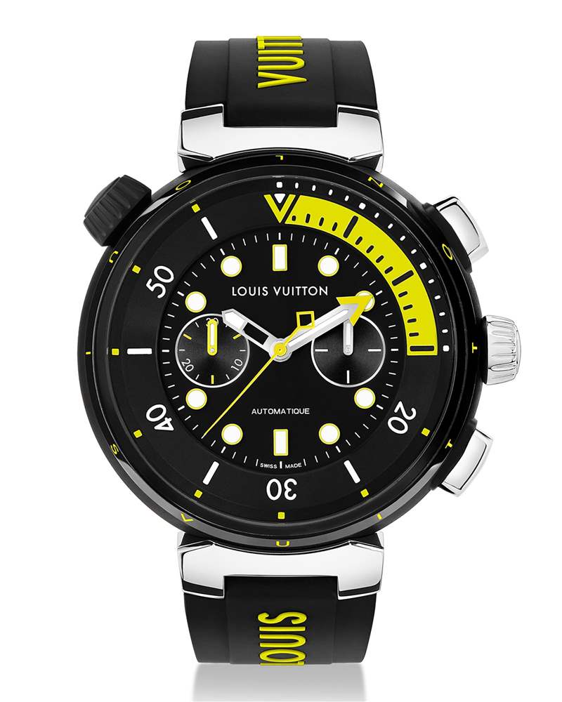 Louis Vuitton推出Tambour Street Diver Chronograph潛水計時碼表