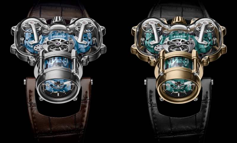 MB&F - 最美機芯雙色齊發｜MB&F HM9 Sapphire Vision