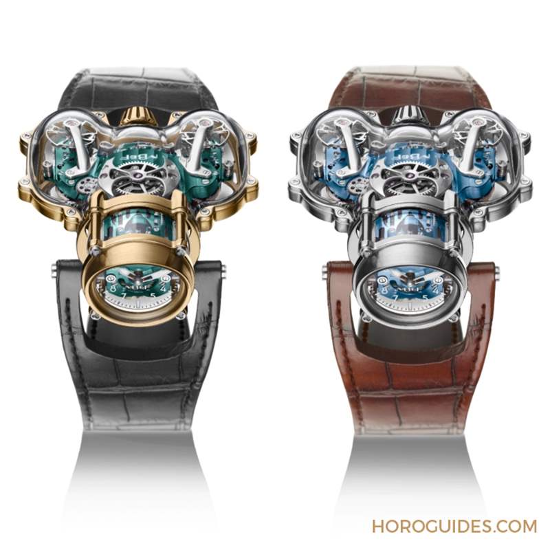 MB&F - 最美機芯雙色齊發｜MB&F HM9 Sapphire Vision