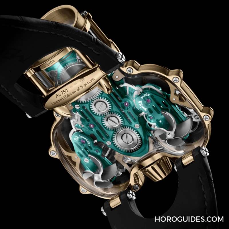 MB&F - 最美機芯雙色齊發｜MB&F HM9 Sapphire Vision